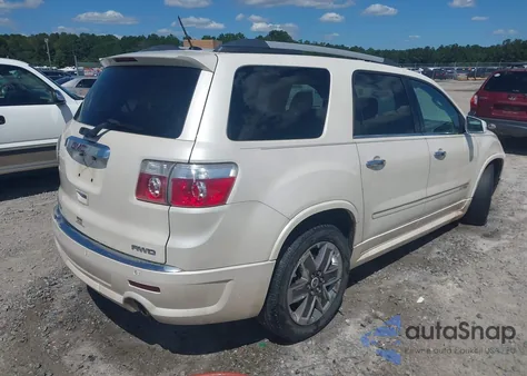 2011 GMC Acadia Denali from USA, damaged, VIN 1GKKVTEDXBJ346288